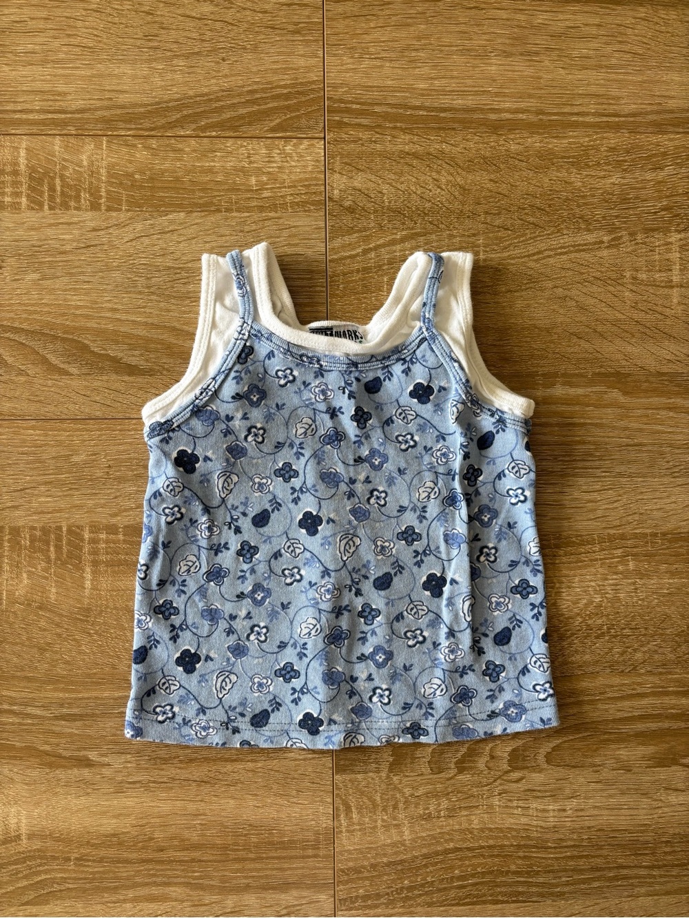 vintage layered tank top size 5